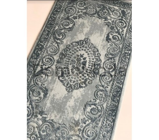 Акриловий килим Asi Plus L992A Coken Kyu Turkuaz - Висока якість за найкращою ціною в Україні зображення 6.